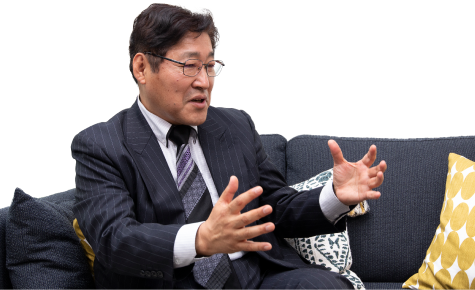 全熱交換器は熱と湿気を排気と給気で交換します
■全熱交換器概念イラスト※イメージにつき実際とは異なります