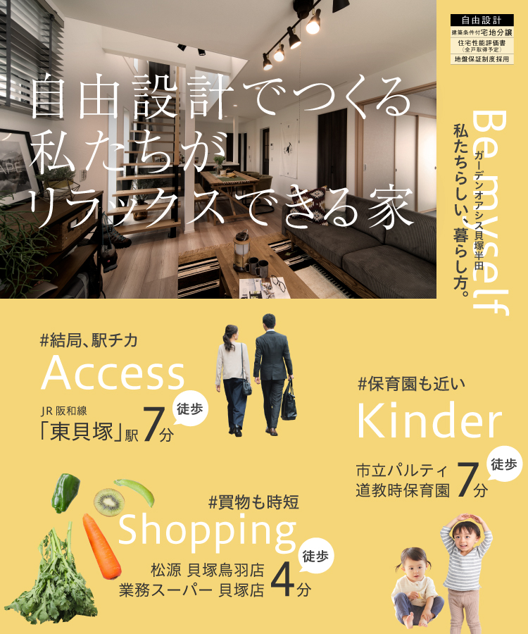 ガーデンオアシス貝塚半田 貝塚市 フジ住宅 大阪 神戸 阪神間 北摂 和歌山の新築一戸建て 土地 マンション